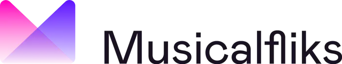 One Only Musicalfliks Logos Horizontal Dark